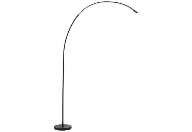 Led Stehlampe Bow led Bogenlampe, 170 cm, 1300 lm, 3000-6500 k, dimmbar, cct, schwarz - Brilliant