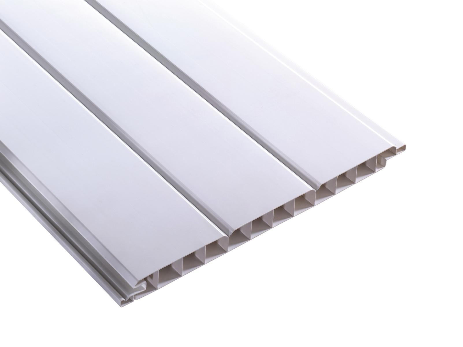 Pvc-verkleidungspaneel 17 Mm Vp250 3-brettop. 250x6000mm Ws