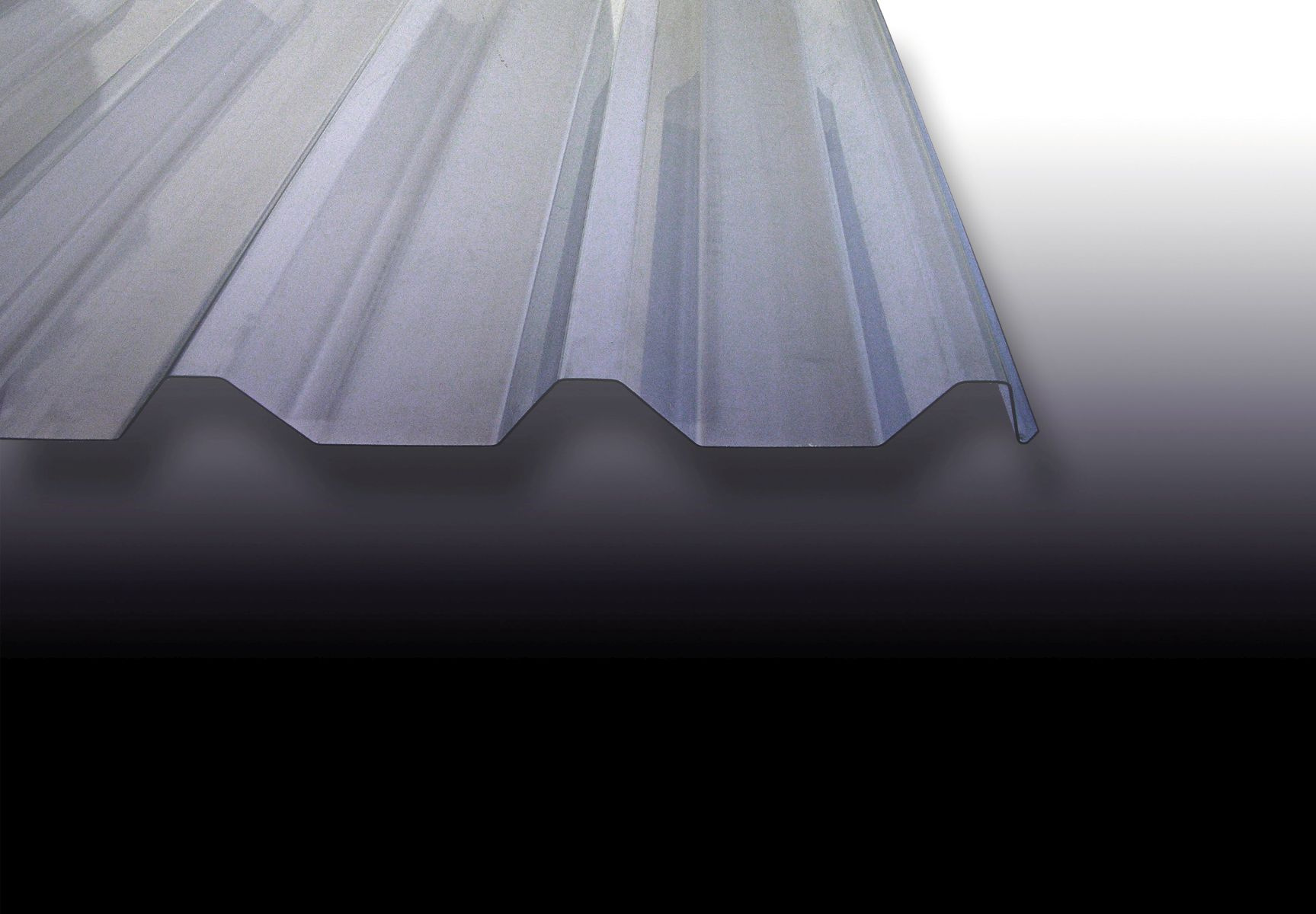 Pvc-lichtplatte 207/35 1,5mm 1070x2000-7000mm Glasklar