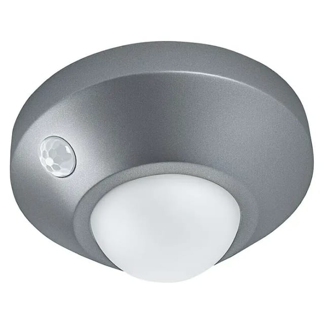 Osram LED-Nachtlicht Nightlux Ceiling mit Licht- & Bewegungssensor 8,6 cm kaltweiß silber