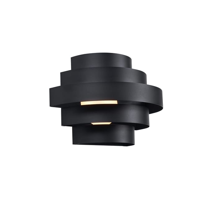 Moderne Wandleuchte schwarz inkl. led 3-Stufen-Dimmbar - Lines