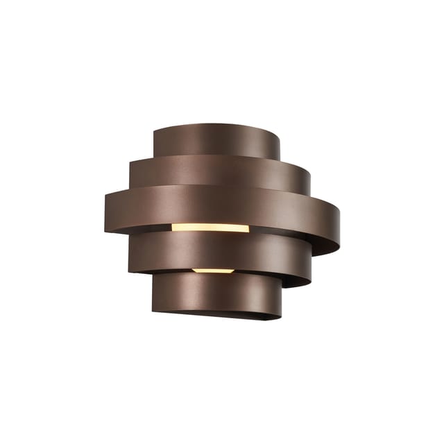 Moderne Wandleuchte Bronze inkl. led 3-Stufen-Dimmbar - Lines