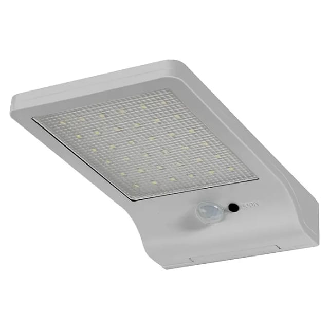 Osram LED-Außenleuchte Doorled Solar 19,2 cm kaltweiß silber