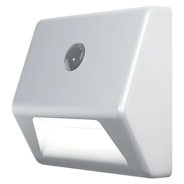 Osram LED-Nachtlicht Nightlux Stair mit Licht- & Bewegungssensor 7,3 cm kaltweiß weiß