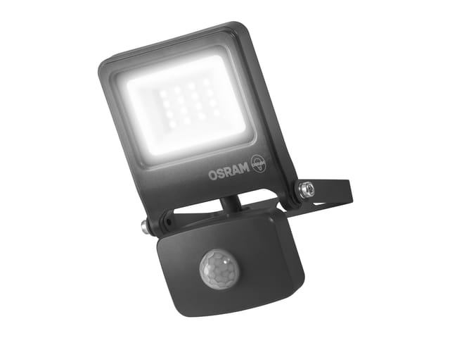 Osram Außenleuchte ENDURA Flood Bewegungsmelder 10W PCR dunkelgrau kaltweiß