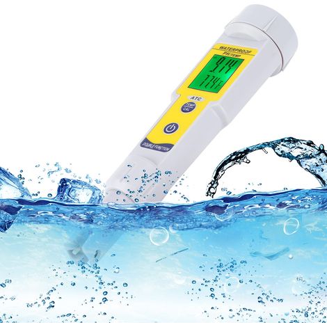 Tragbares Ph-messgerät – Für Spa, Aquarium, Trinkwasser, Schwimmbad