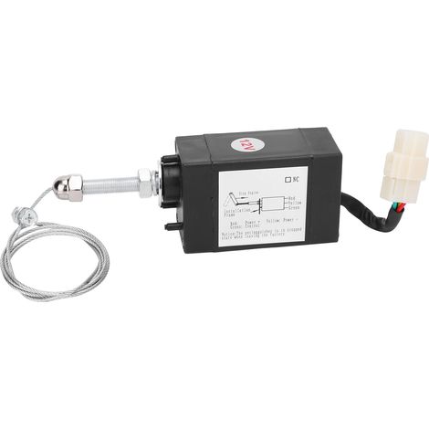 Topincn Generator-motorstopp-magnetventil, Effiziente Steuerung Für 12-v-dc-geräte, Xhq-ppt, Kein Flammenausbruch, Clinter Enterponse, 90n-1110n
