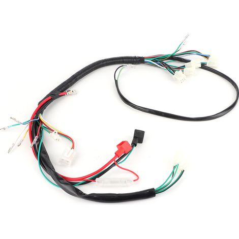 Elektrostarter-kabelbaum Für Pit Trail Quad Dirt Bike Atv 50cc 110cc 125cc 140cc.
