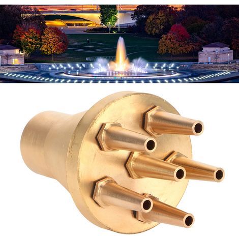 G1" Dn25 Springbrunnen-sprühdüse – Messing-innengewinde – Landschaftssprenger – Gartenteich