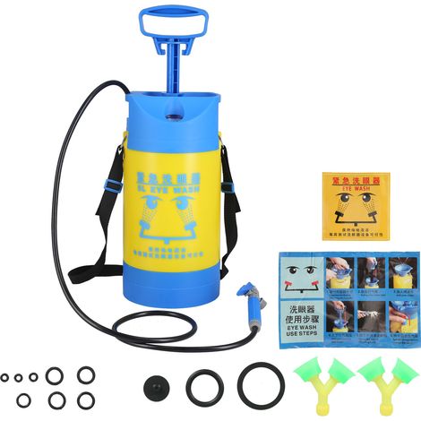 5-liter-drucksprühgerät – Druckbegrenzungsventil – 2 Anschlüsse – Tragbar – Rasenbewässerung