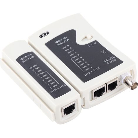 Ns-468b Universal-kabeltester Bnc/rj45/rj11 – Mit Aufbewahrungstasche, 9-v-netzteil