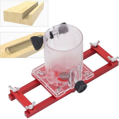 2-in-1-grundplattenset Für Holzfräsen – Vielseitiges Werkzeug Für Präzise Und Einfache Schnitte, Für 65-mm-kantenfräsen