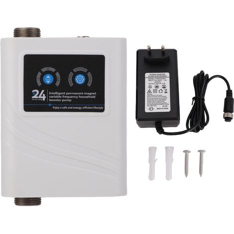 120-w-wasserdruckerhöhungspumpe, 3 Einstellbare Geschwindigkeiten, 28 M Förderhöhe, 42 L/min, Variable Frequenz, Automatik, Eu-stecker, 100–240 V