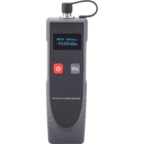 Wt65 Tragbares Glasfaser- Und Optisches Leistungsmessgerät – Mit Digitalem Lcd-display
