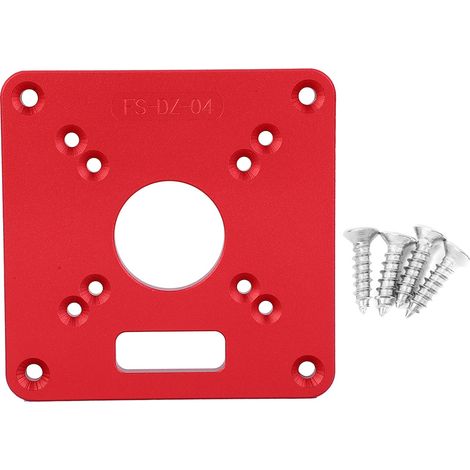 Einlegeplatte Für Frästisch Aus Aluminium 6061 – Eloxiert