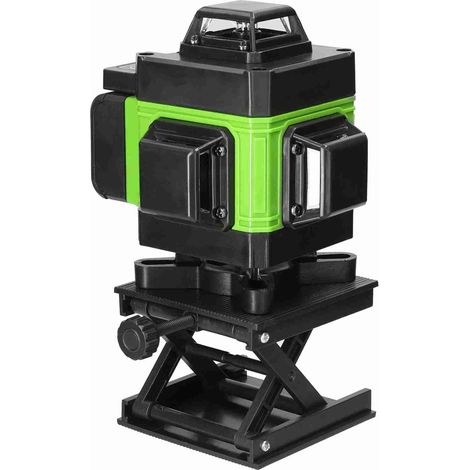 Leichtes Und Tragbares Laser-nivelliergerät Mit Lcd-bildschirm, 16-linien-automatiknivellierer Für Den Innen- Und Außenbereich.