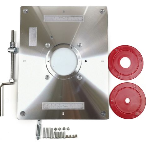 Multifunktionaler Frästisch Aus Aluminium – Mit Einlegeplatte Für Die Holzbearbeitung