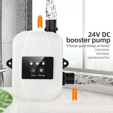 24-v-druckerhöhungspumpe Für Den Hausgebrauch – Automatisch, Leise, 150 W, Max. Förderhöhe 28 M (92 Ft), Für Dusche/küche/garten
