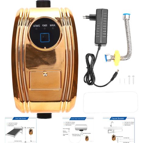 Automatische Druckerhöhungspumpe 80w, Schutzart Ip56, 28l/min Für Haushalt, Bad, Küche, Waschküche (eu)
