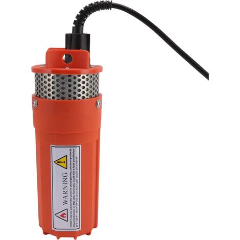 Tauchpumpe – Korrosionsbeständiges Gehäuse – 6,5 L, 70 M Förderhöhe – Bewässerung – Orange
