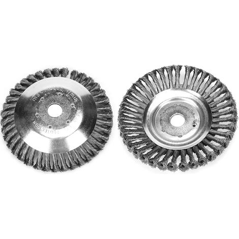 6-zoll-universal-rotations-unkrautbürste – Rasenmäheraufsatz