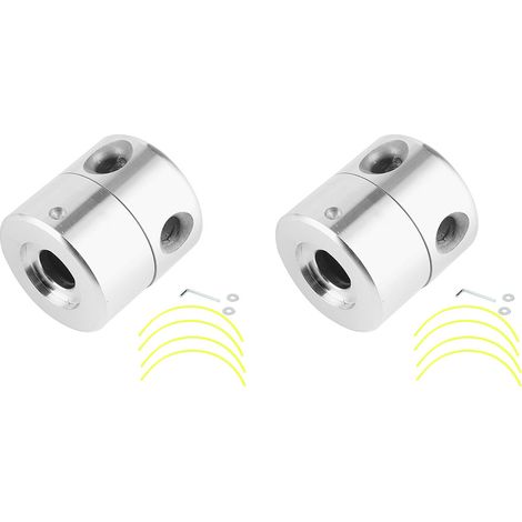 Set Mit 2 Scherköpfen Aus Aluminiumlegierung – Inklusive Ersatzteilen Und Fadenset