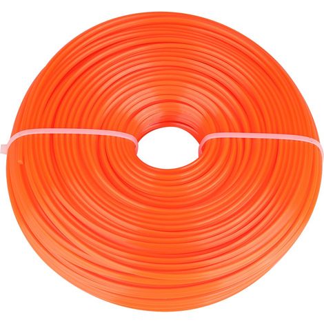 2,4 Mm Vierkant-nylonfaden – 100 M – Ersatzspule Für Rasenmäher/grastrimmer