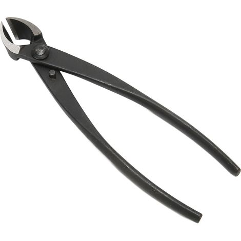 Konkaver Schneider 200 Mm/7,9 Zoll – Scharfe Klinge Aus Manganstahl – Bonsai-werkzeug – Diagonalclip