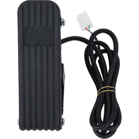 Julihai Gaspedal Zur Geschwindigkeitsregelung, Hochwertiges Abs-material, Schwarz, 1,5 M Kabellänge, Geeignet Für E-bikes Und Go-karts, 100 % Neu