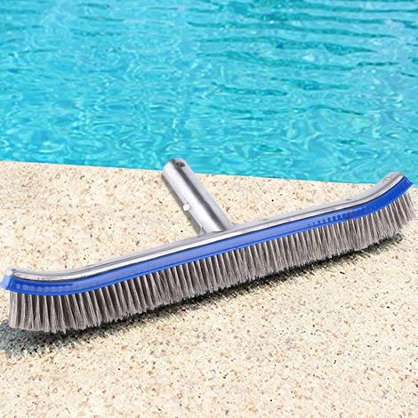 18-zoll-poolbürste – Stahlborsten – Frühjahrsreinigung – Whirlpool – 44 X 16 Cm