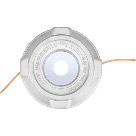 Universeller Trimmerkopf Aus Aluminium – Trimmerkopf-zahnrad – 25,4 Mm Bohrung – Nylonschnur/kette