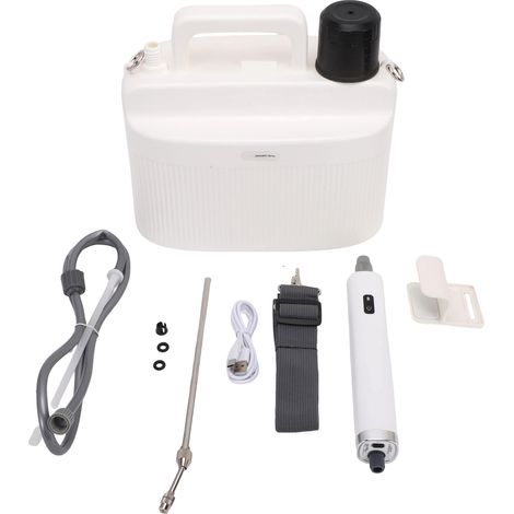 5000 Ml Wiederaufladbare Elektrische Gartenspritze, Kabellose Gartenspritze Mit Verstellbarem Schultergurt Für Rasenflächen
