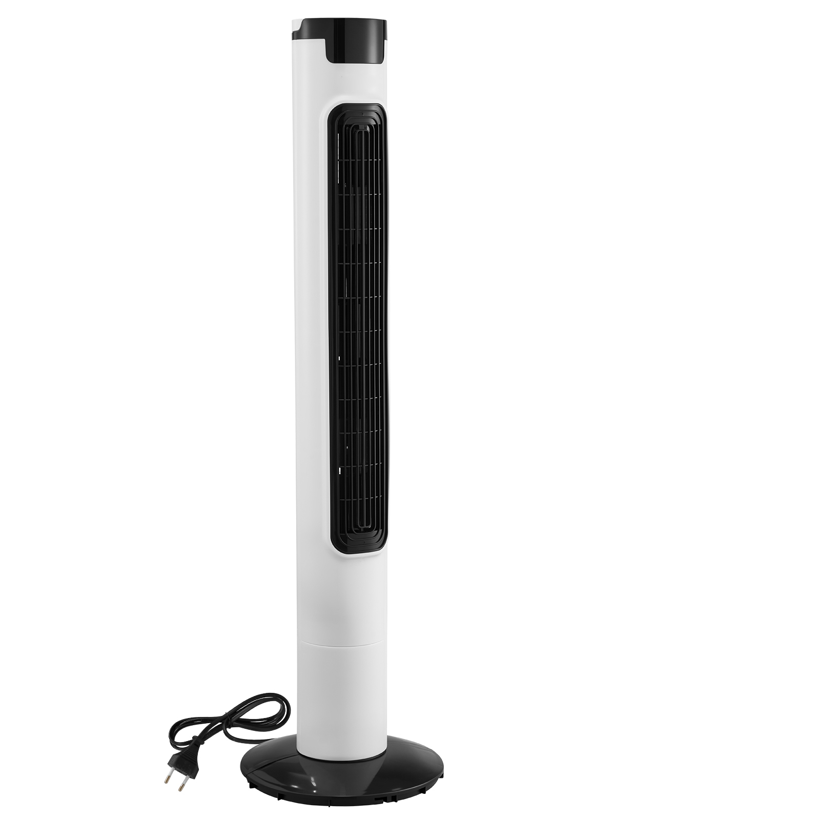 Mophorn 50w Turmventilator, 985 Mm Säulenventilator Mit 3 Geschwindigkeiten, 3 Modi, 7,5h Timer, Max. 4,2 M/s, 50° Oszillierender Ventilator Mit Fernbedienung, Geräuscharmer Standventilator, Weiß
