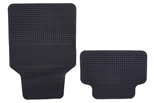 Universal Fußmatten Wabenmatte Komplett-Set schwarz 4-tlg. - Trendline