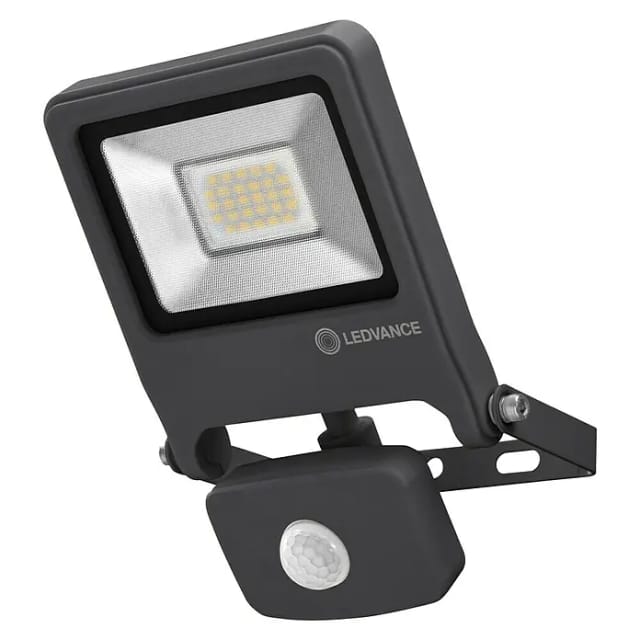 Osram Außenleuchte ENDURA Flood Bewegunsmelder 20W PCR dunkelgrau kaltweiß Wandleuchte