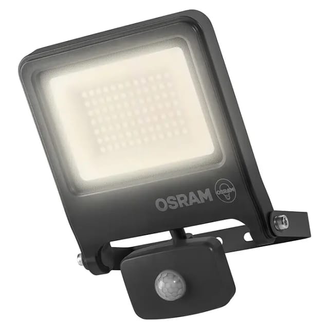 Osram Außenleuchte Endura Flood Bewegungsmelder 50W PCR dunkelgrau warmweiß