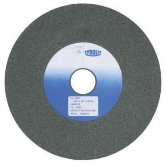 Schleifbockscheibe Ø300xB40x76mm 80 Form 1 c 80 J5 V15 Siliciumcarbid