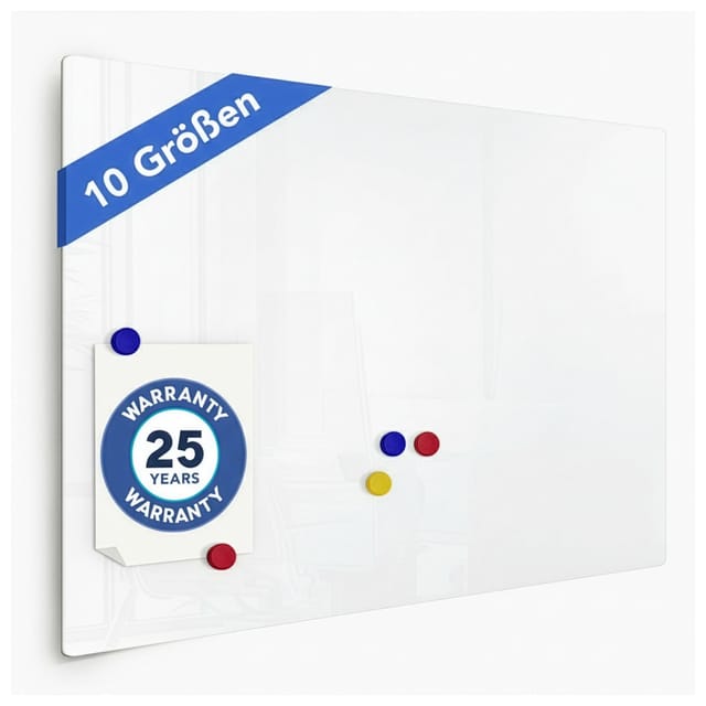 Master Of Boards - Glas-Whiteboard Sicherheitsglas 100 x 200 cm
