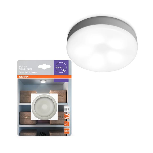 Osram LED Unterbauleuchte Spot LED DOT-it Classic slim weiß Akku