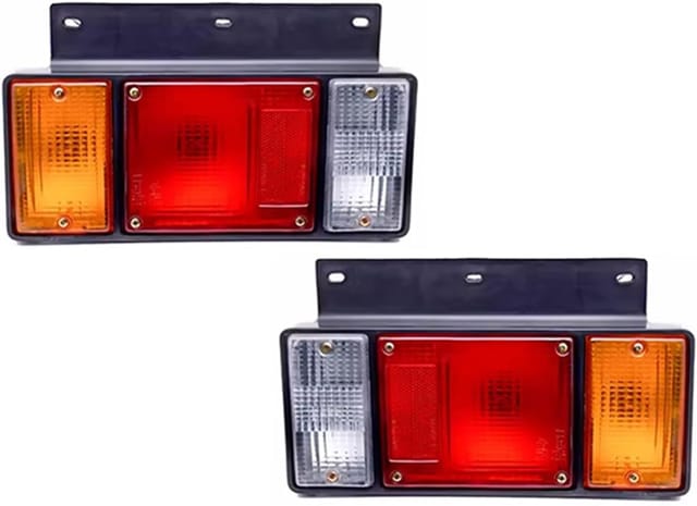 Rücklichter Auto-lkw-rücklicht Blinker Bremslicht Für Isuzu Für Npr Für Elf Für Npr Für Nkr Für Nhr Für Nlr 1987-2022 Auto-rücklichter (farbe: Links Und Rechts)