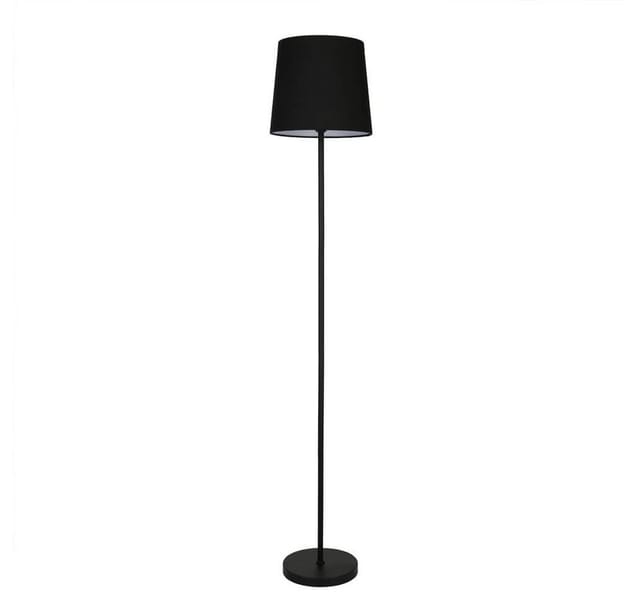 HOME DELUXE Stehlampe VANA - Schwarz Stehlampe, klassische Stehlampe, schwarze Lampe