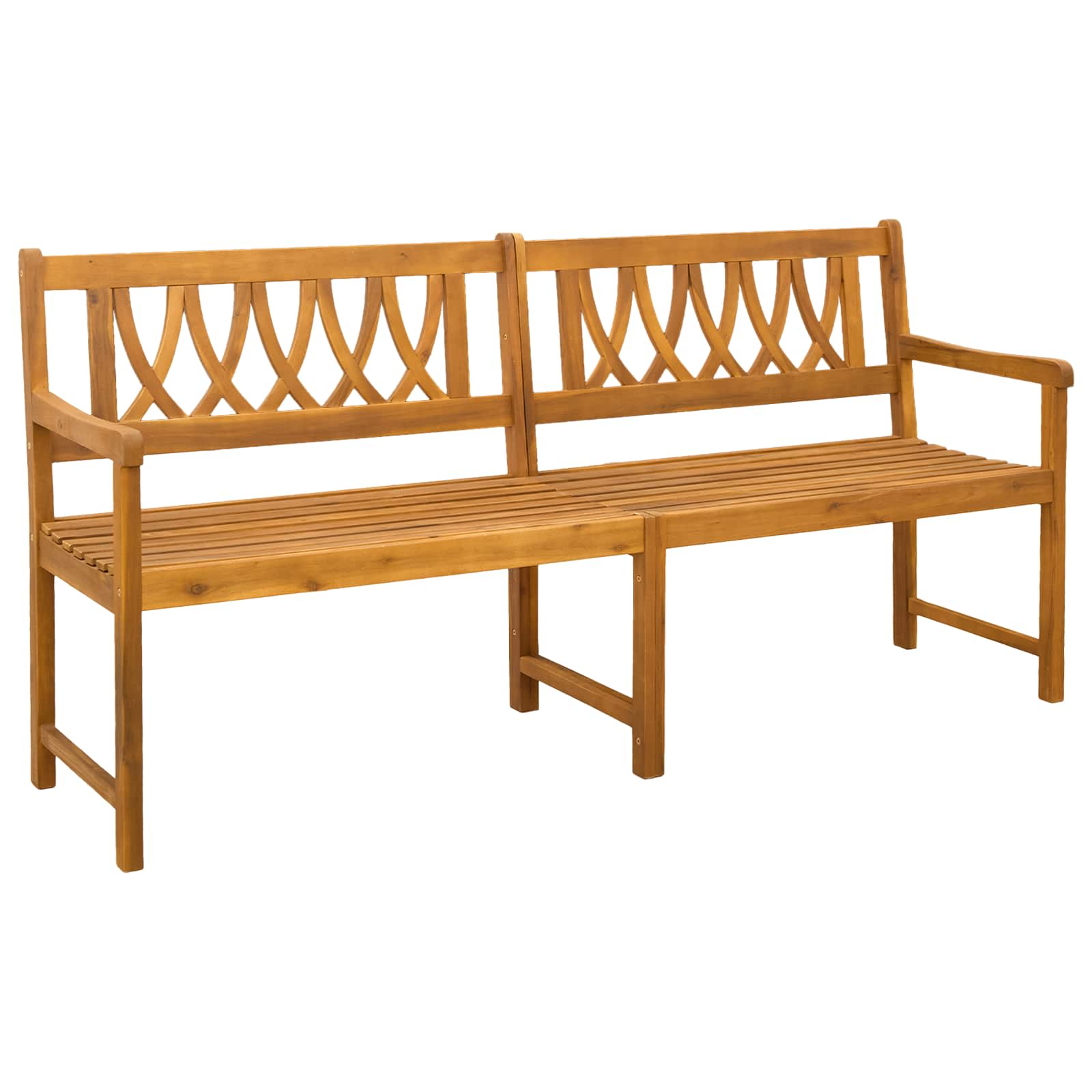 Maison Exclusive - Bank Outdoor 2 -sitzer 180 X 56 X 90 Cm Massiv