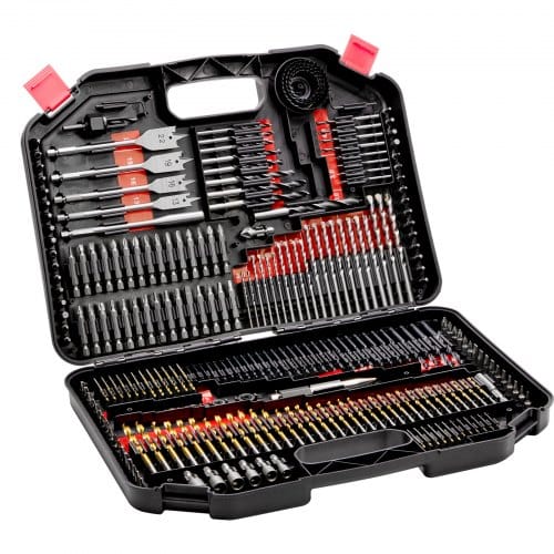 Bohrerset 246-teilig, Bohrer- Und Schrauberbit-set, Schraubendreherbit-set Geeignet Zum Bohren Und Schrauben In Holz, Metall Und Zement, Bohrer-sets Kombi-set Sortiert In Geordneter Tragkoffer