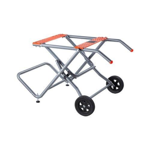 Vevor Tischkreissägenständer, 158 Kg Tragkraft, Rollender, Faltbares Untergestell Mit 8 Zoll Gummirädern, Einfache Lagerung, Universell Für Die Meisten Marken Von Tischkreissägen, 1100x760x620 Mm