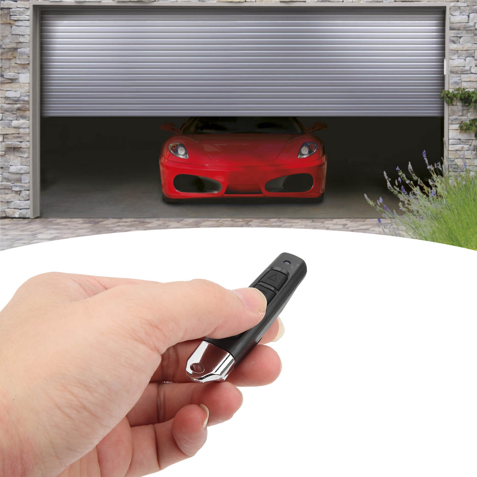 Universelle Fernbedienung Zur Bedienung Mit Dem Kleinen Finger 433, Für Elektrische Rollläden, Tore, Garagentore (verkauft Im 4er-pack) (mit Integrierter Batterie)