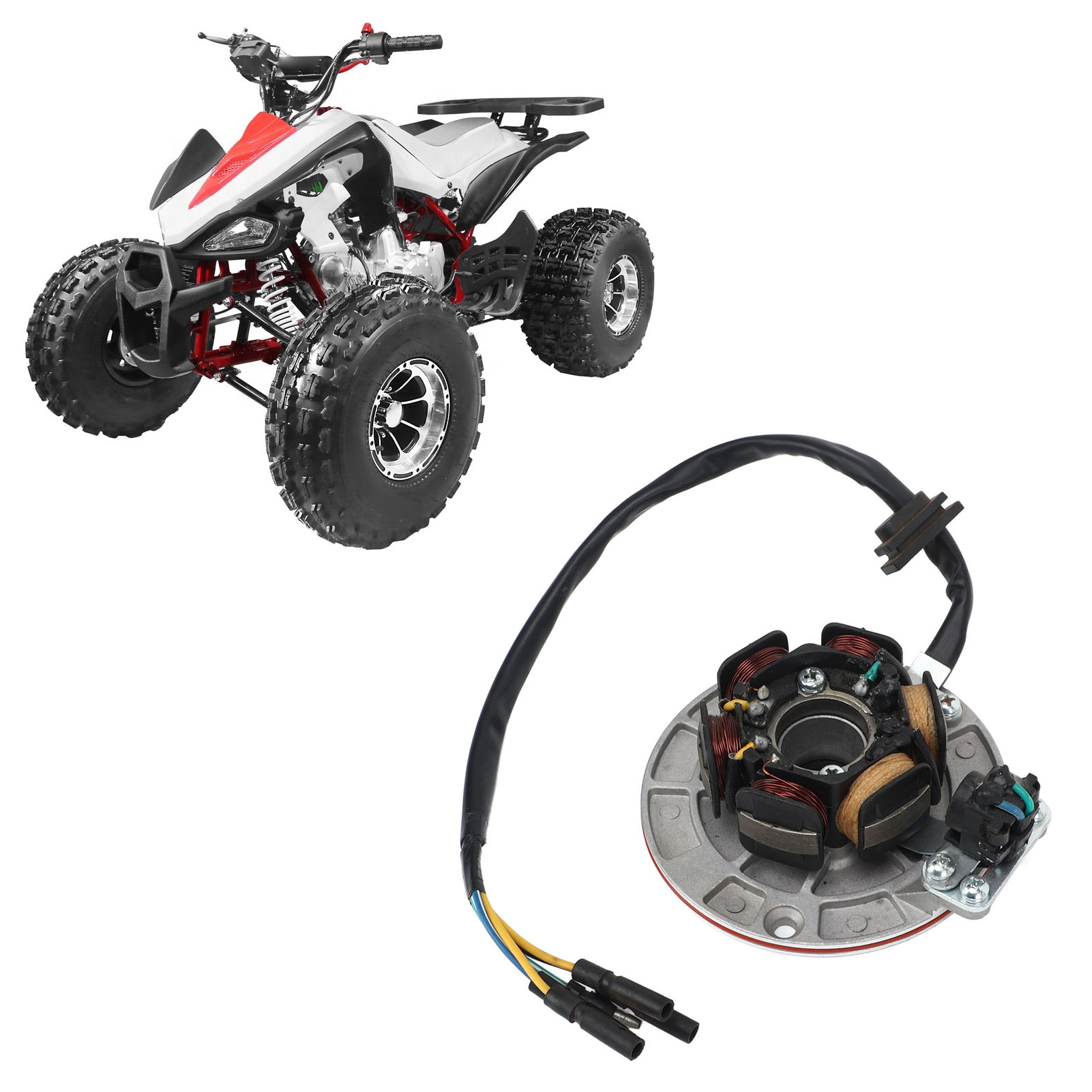 5-adrige Elektromagnetische Statorspule Für Offroad-motorräder, Kompatibel Mit Yx 150cc Und 160cc Kickstarter-motoren, Pit Pro Trail Dirt Bike.
