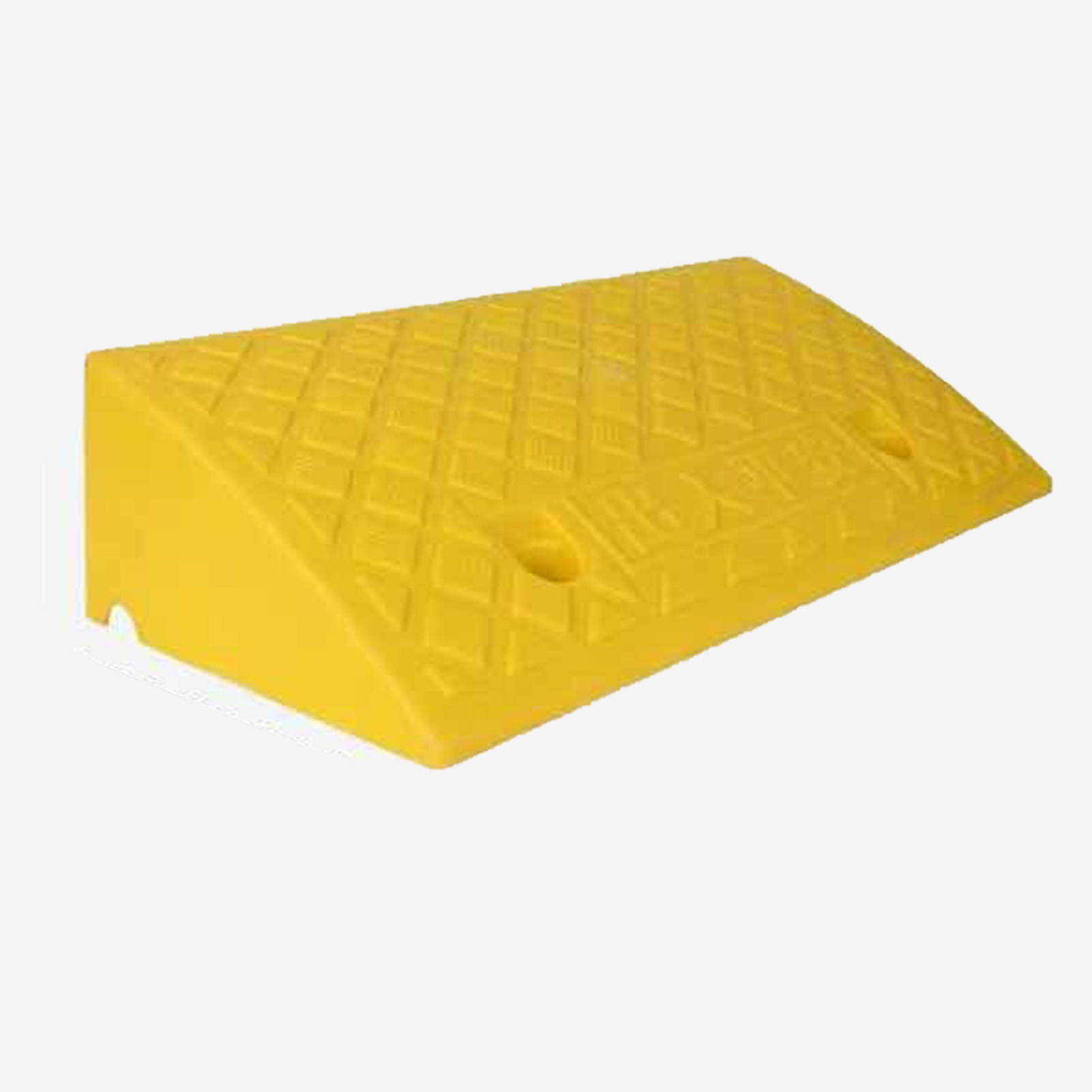 (exklusiv Für Südostasien) Stufenmatte, Rampenmatte, Bordsteinmatte, Türschwellenmatte, Zugangsrampenmatte, Dreieckige Kunststofframpenmatte, Bodenschwellenmatte, Gelb, 13,5 Cm