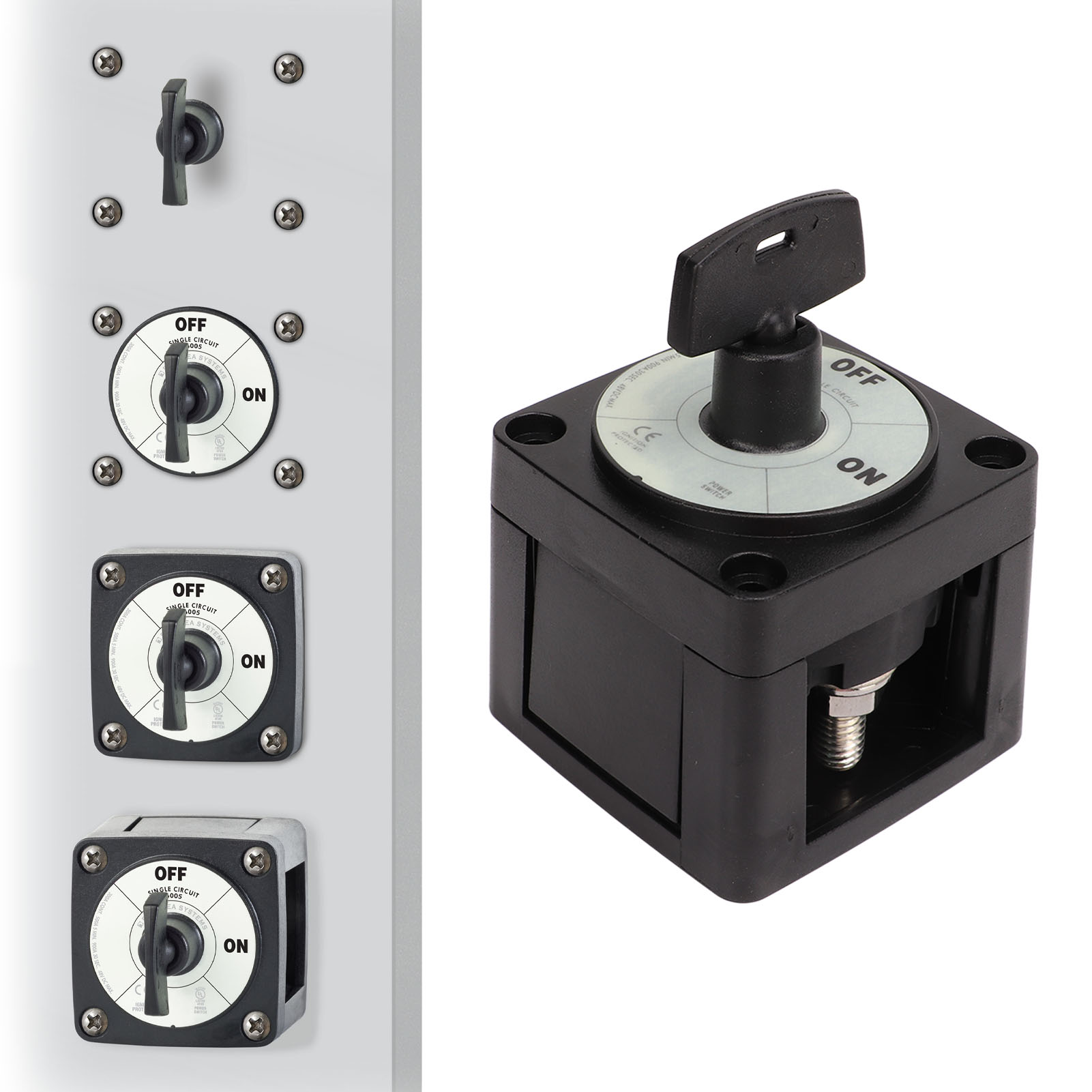 300a Batterie-stromabschalter Für Wohnmobile/yachten Blue Ocean 6005200 (m-serie) (yc102068-bk6005)