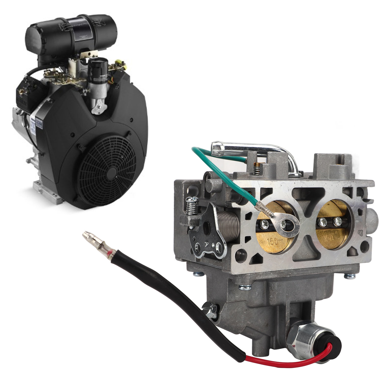Doppelmotorvergaser 6285345s Für Kohler Command Pro Ch1000