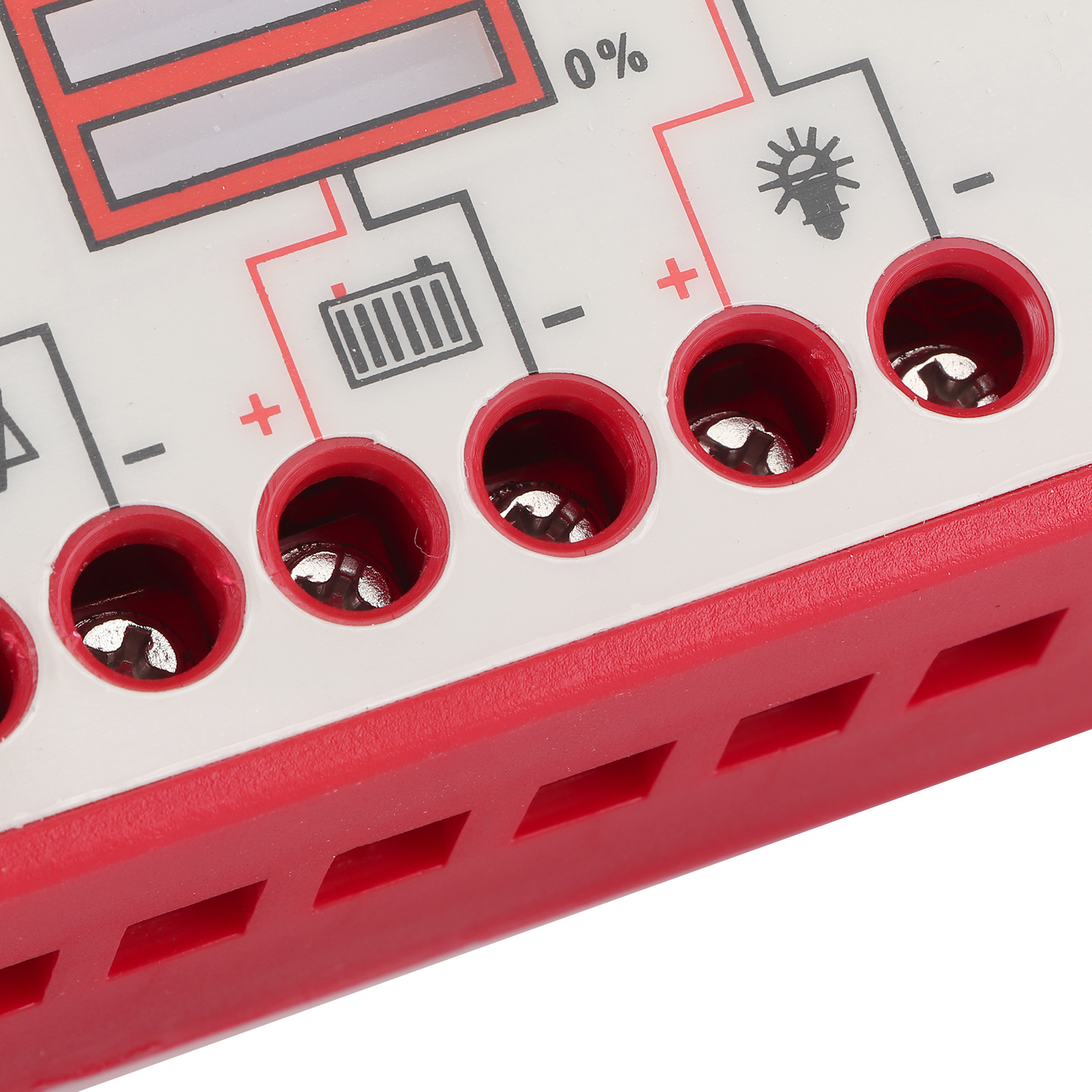 Intelligenter Mppt-solarladeregler Für 12/24v-photovoltaikanlagen Im Haushalt (led-1220)a (40a)